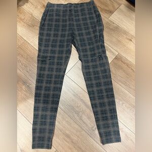 J. Jill Gray Plaid Trousers